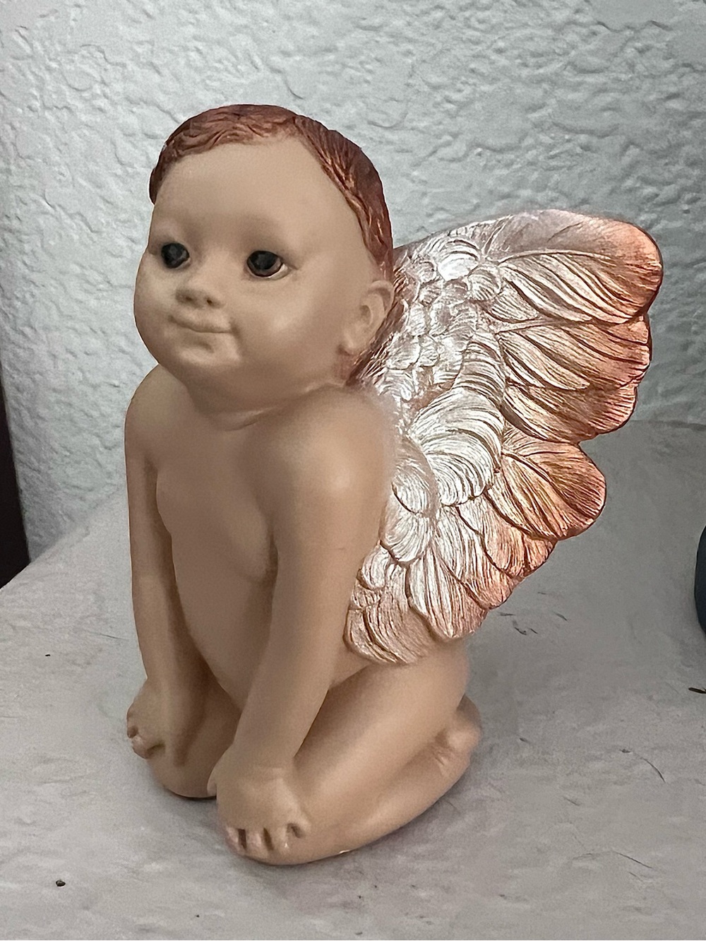 Vintage Retired Windstone Editions Cherub Angel by John M. Peña
